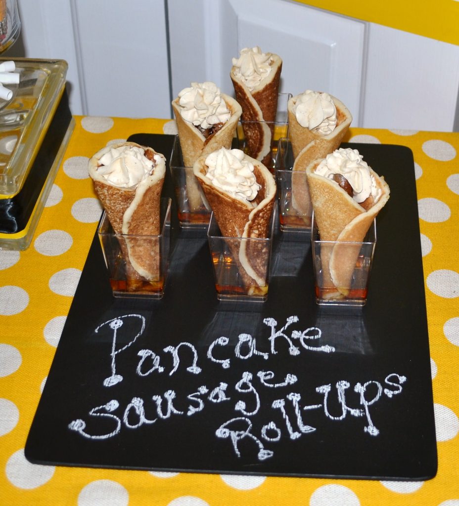 pancake cone rollups recipe