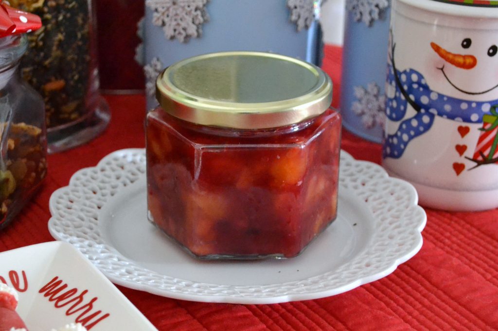 Cranberry Apricot Chutney