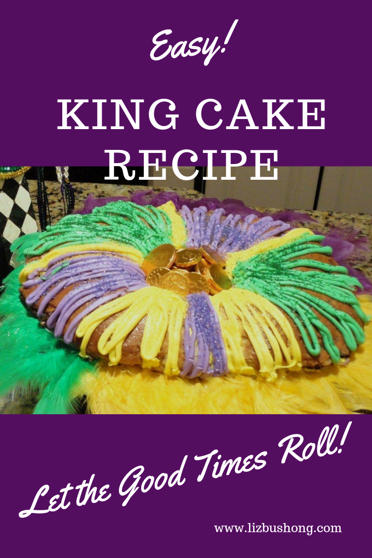 Mardi Gras King Cake Recipe