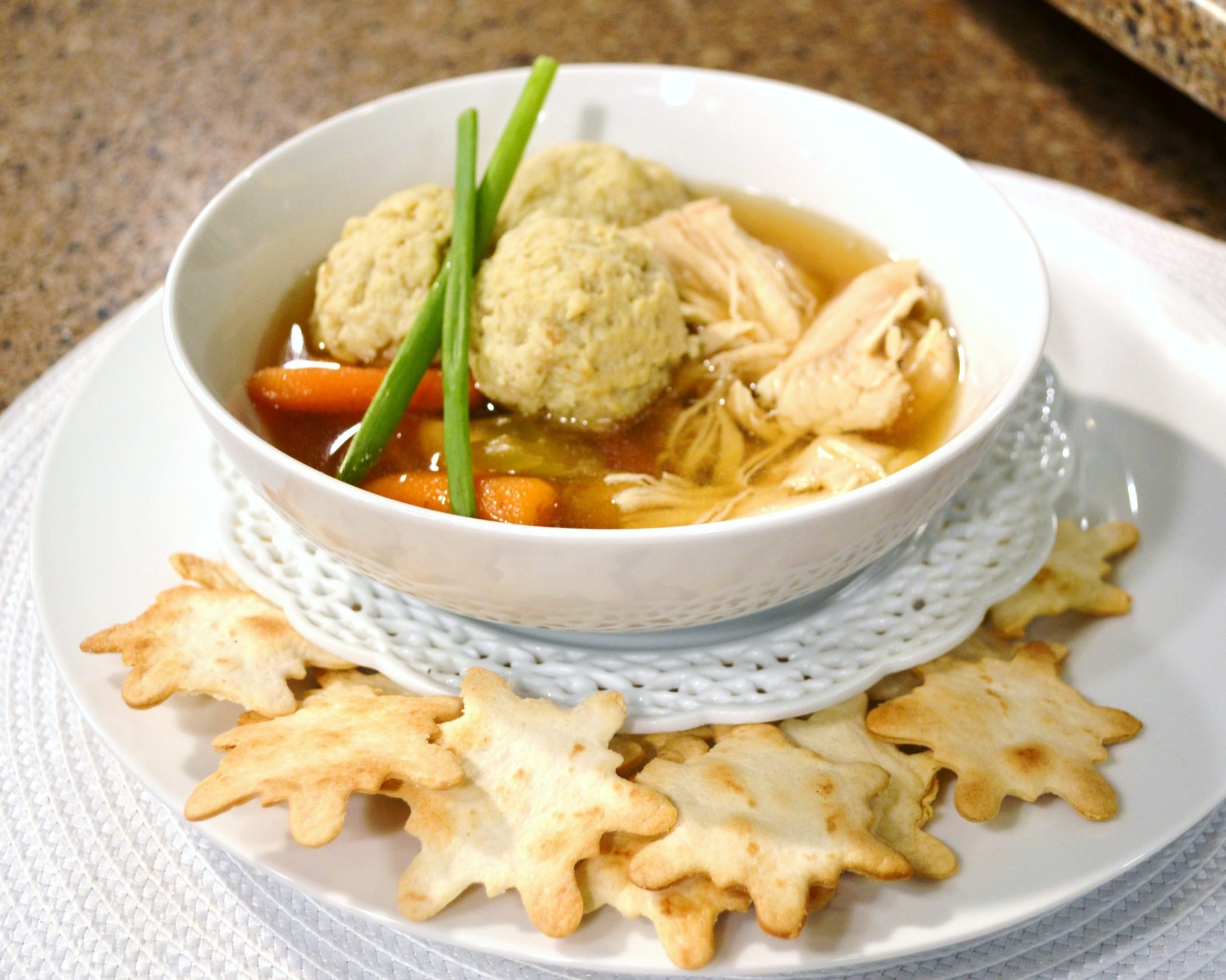 Chicken Matzo Ball soup|www.lizbushong.com