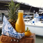 Labor Day Menu-dock of the bay tablesetting