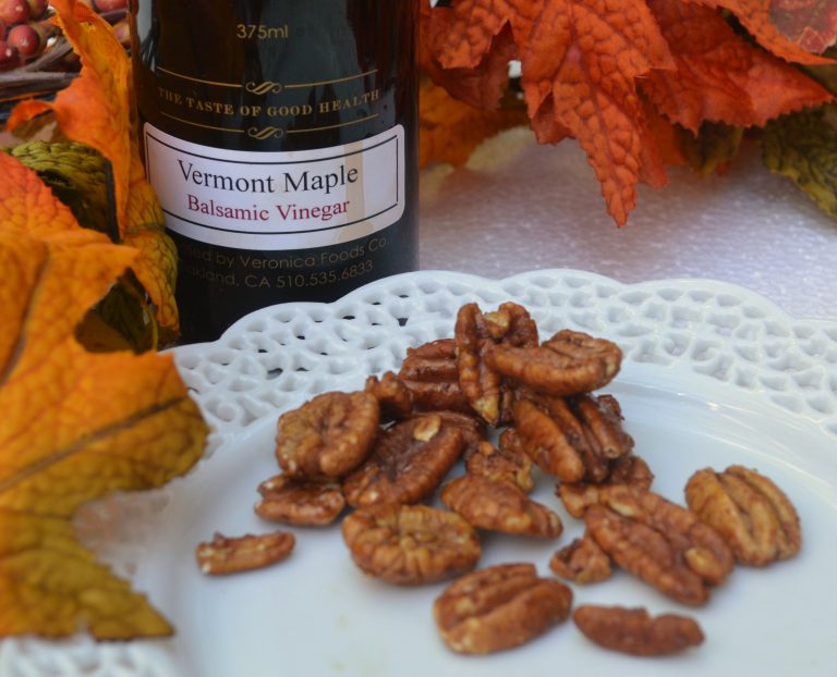 Vermont Maple Balsamic Pecans Recipe
