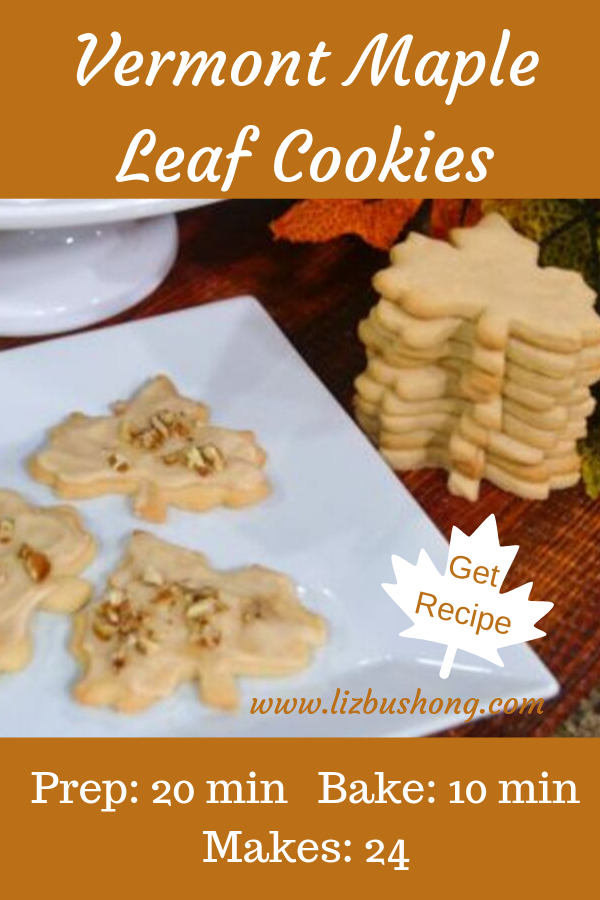 Vermont Maple Leaf Cookies Recipe