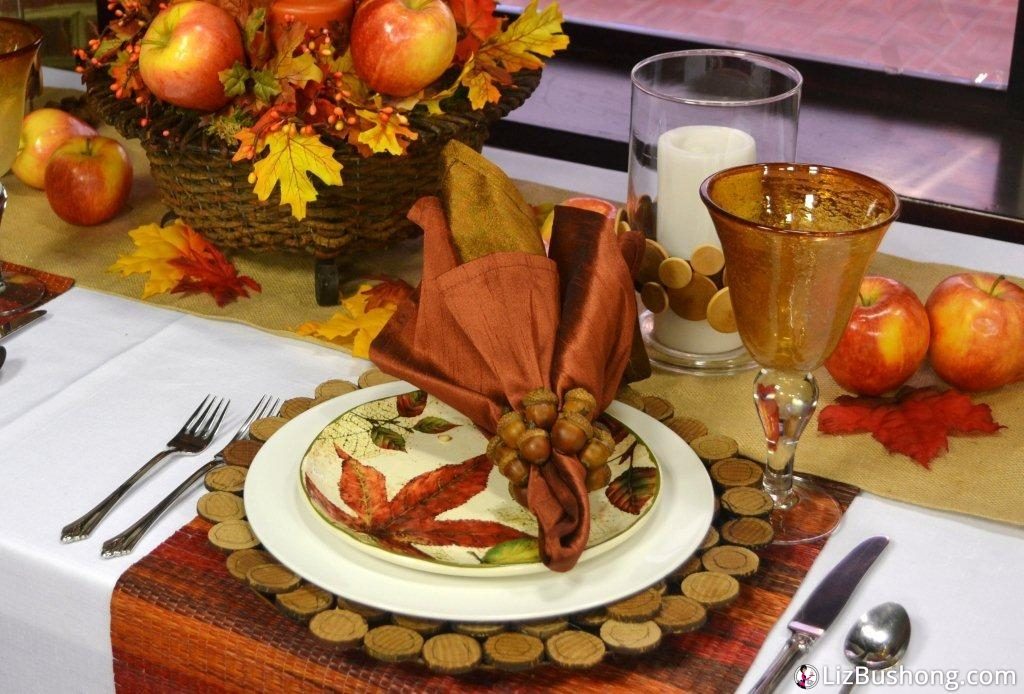 Daytime Blue Ridge Autumn Tablescape www.lizbushong.com