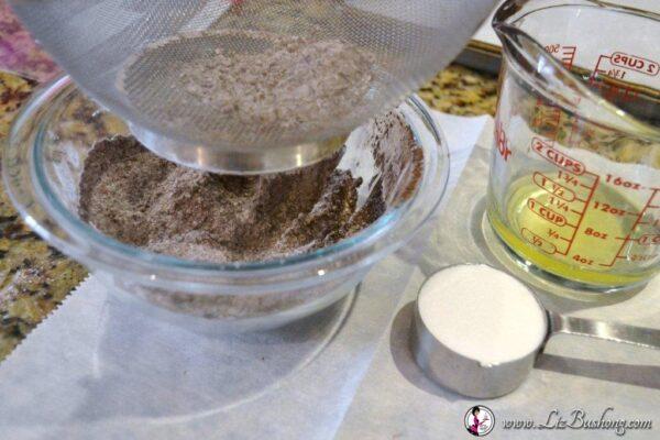 How to Make Chocolate Meringue Brownies Ingredients needed for brownies-lizbushong.com