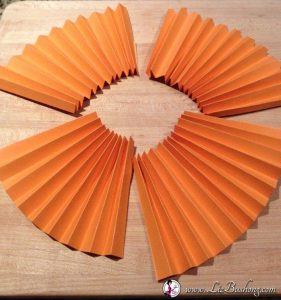 Accordion Pleated Paper Flower Tutorial