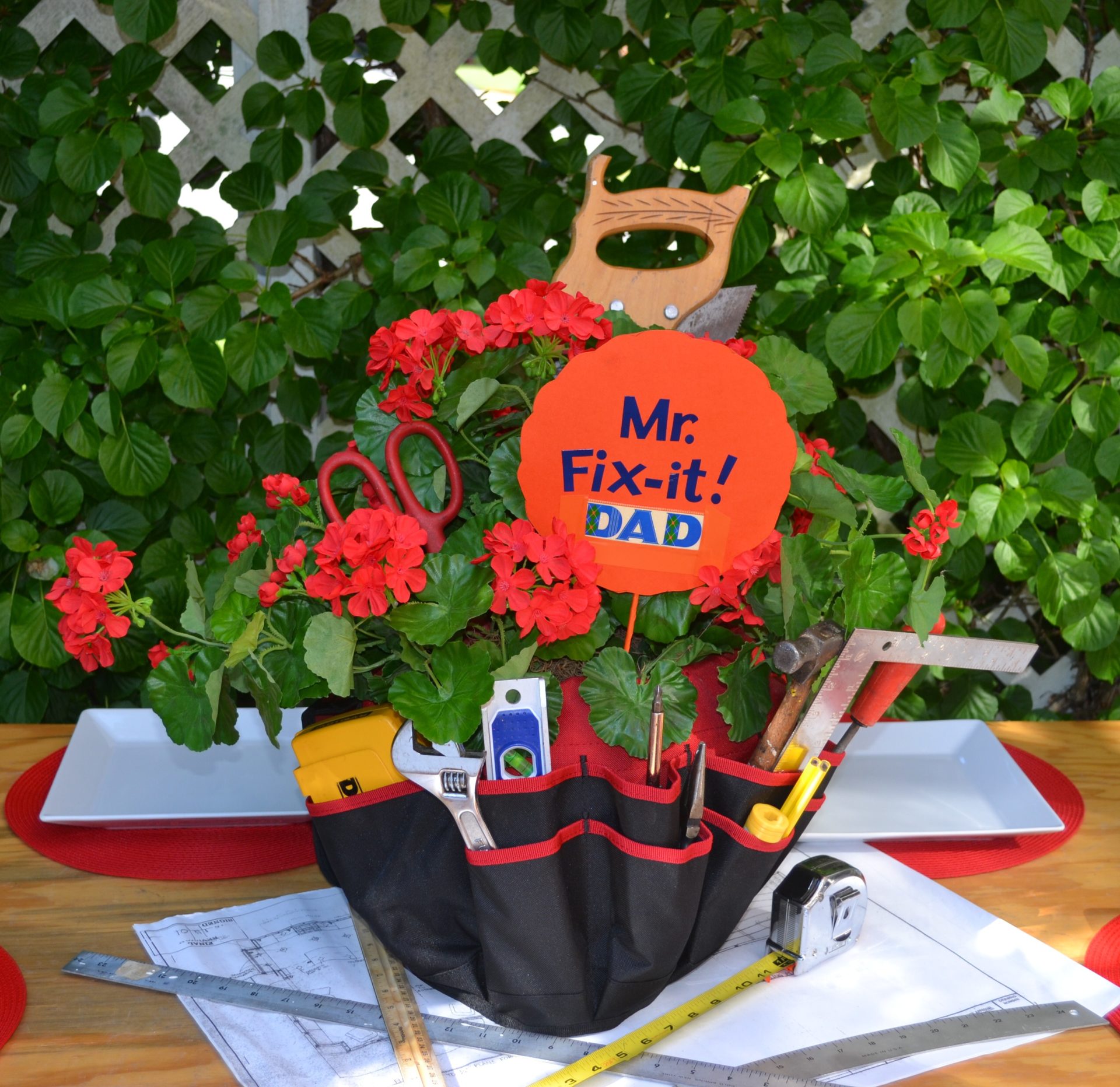 Fathers Day Table and Menu Ideas