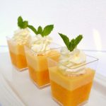 Peach Apricot Parfait Dessert Trio- lizbushong.com