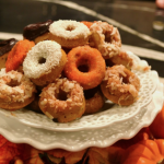 Mini Pumpkin Donut Recipe|www.lizbushong.com
