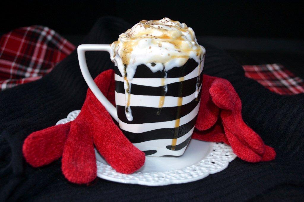 Make Hot Caramel Maple Almond Mocha