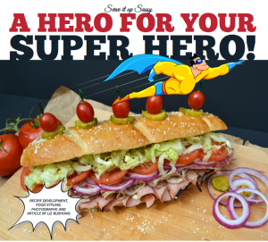 How to Make a Super Hero Sandwich Recipe www.lizbushong.com
