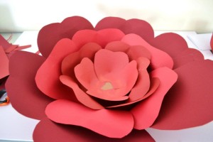 DIY: Tissue Paper & Card Stock Flowers|www.lizbushong.com