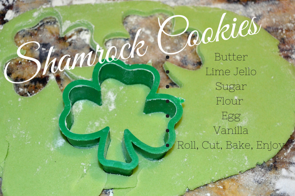 Shamrock Sandwich Butter Cookie Recipe