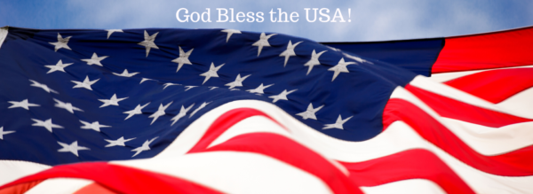 God Bless the USA American Flag lizbushong.com