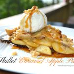 Skillet Caramel Apple Pie. lizbushong.com