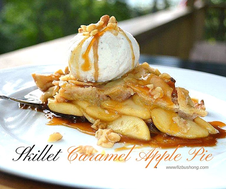 Skillet Caramel Apple Pie Recipe