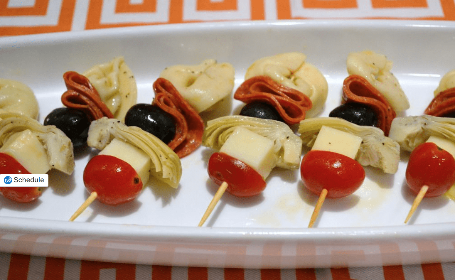 Tortellini Skewers {10 Minute Appetizer!}