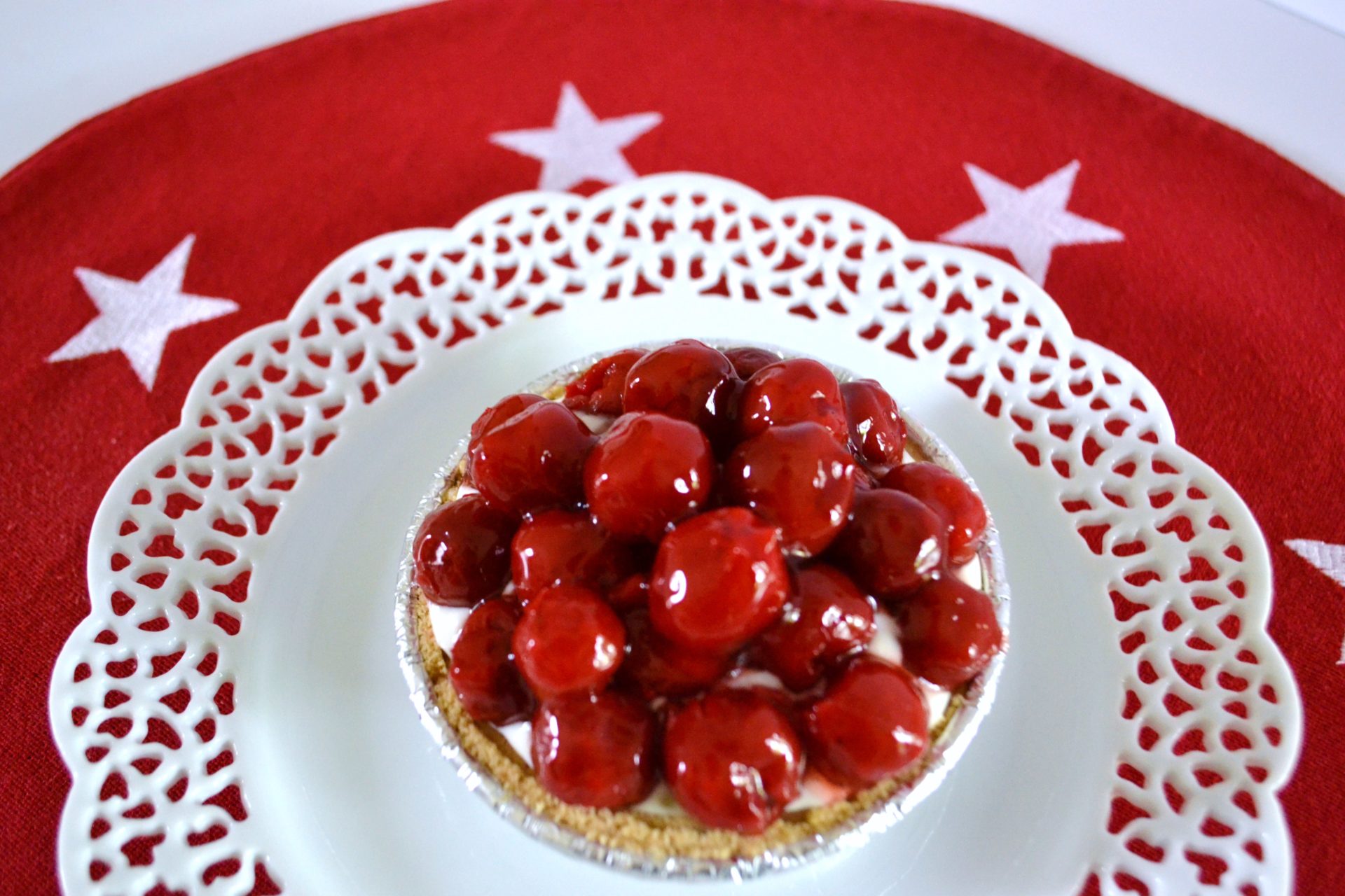 Father's Day Mini Cherry Pies lizbushong.com