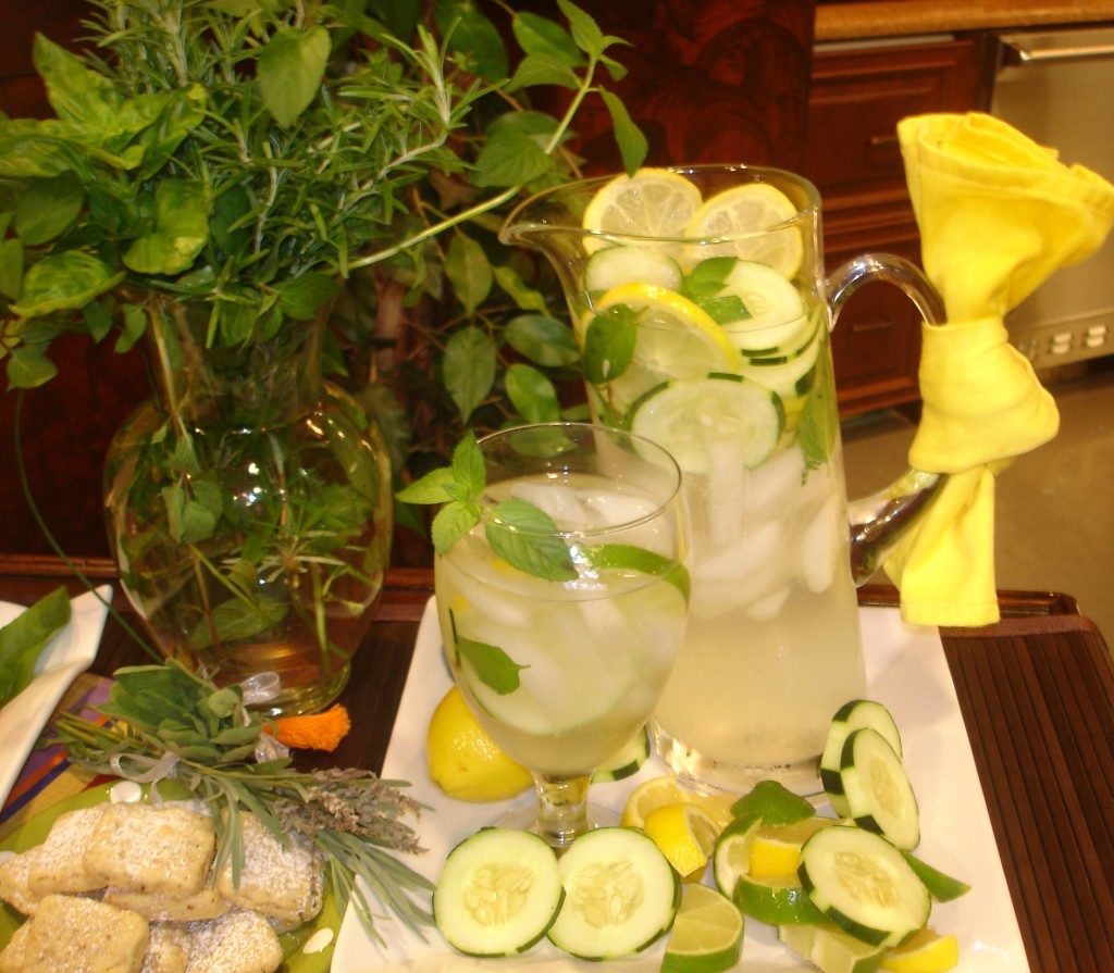 How to Make Herbal Lemon Water Lizbushong.com
