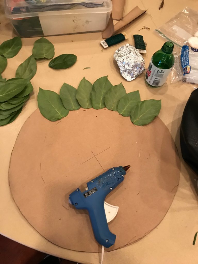How to make Leaf Placemats