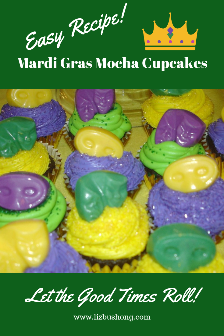 Mardi Gras Mocha Cupcake Recipe