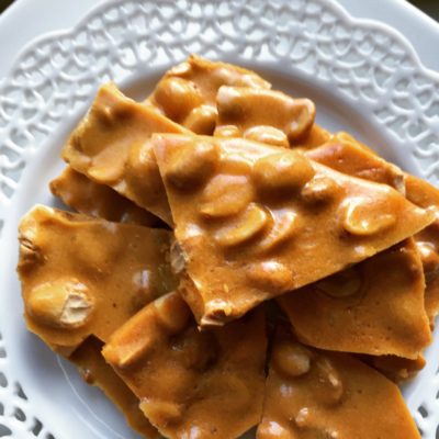 easy cashew brittle recipe without candy thermometer