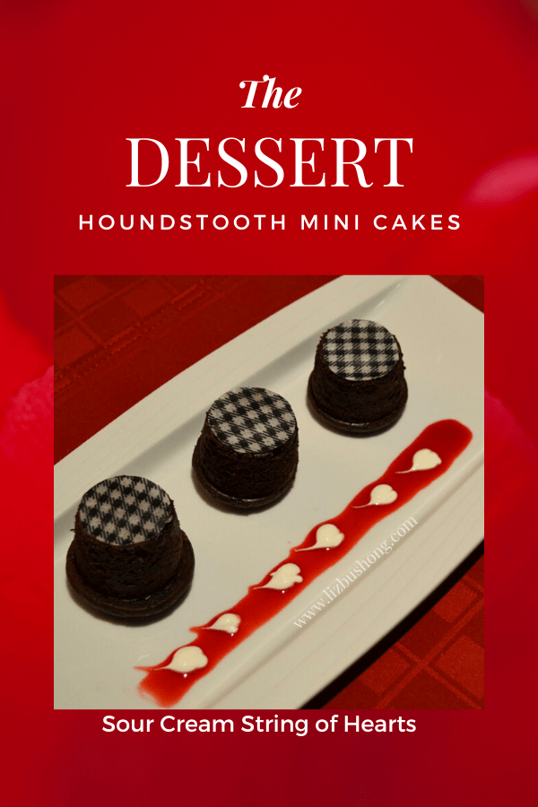 Houndstooth Mini Cakes