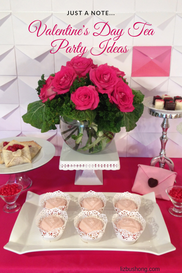 A Noteworthy Valentine Day Tea Party Ideas-lizbushong.com