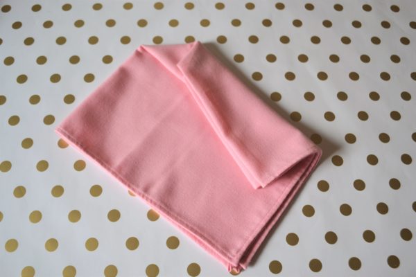 Arrow Dart Napkin-step 3 Fold-Best Pink and Gold tablesetting-lizbushong.com