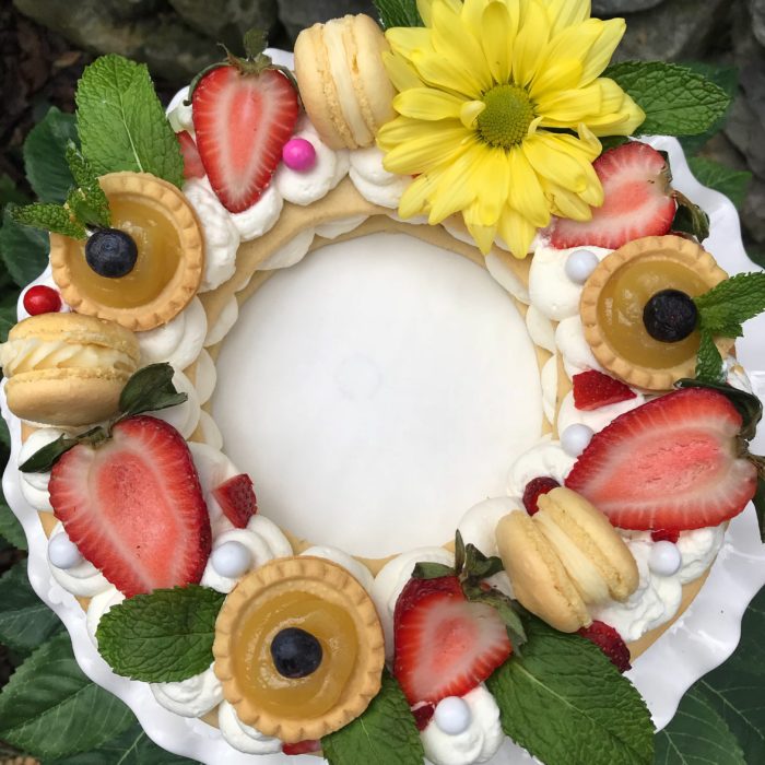 French Cream Tart- Round Size- lizbushong.com