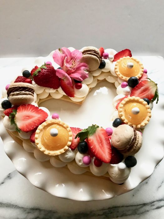 Valentine Cream Tart-lizbushong.com