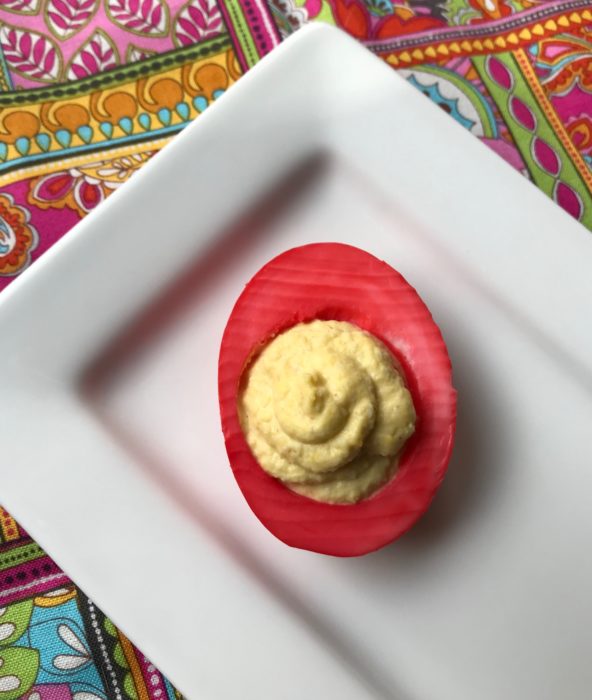 Colored Deviled egg lizbushong.com