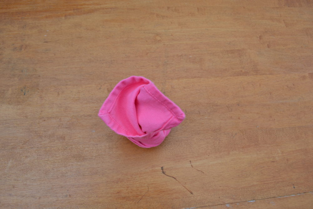 Rose Napkin Fold- Step 7-lizbushong.com