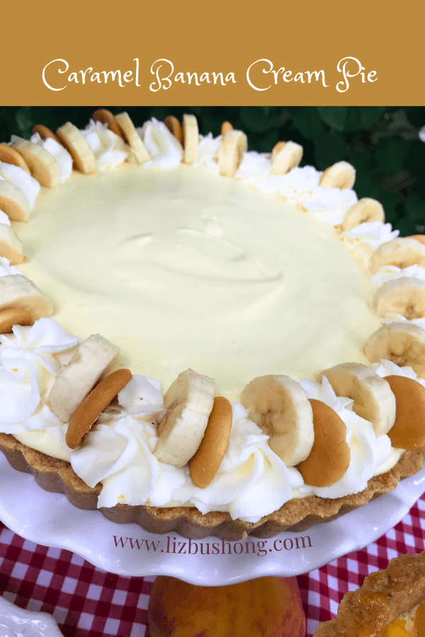 How to Make Caramel banana cream pie summer favorite pie. Lizbushong.com