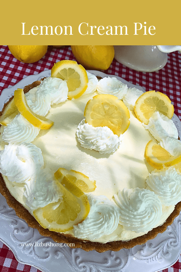 How to Make a Lemon Cream Pie lizbushong.com