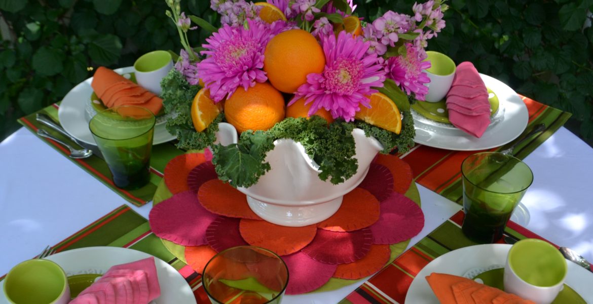 Fruit & Floral Tablescape 1 A-lizbushong.com