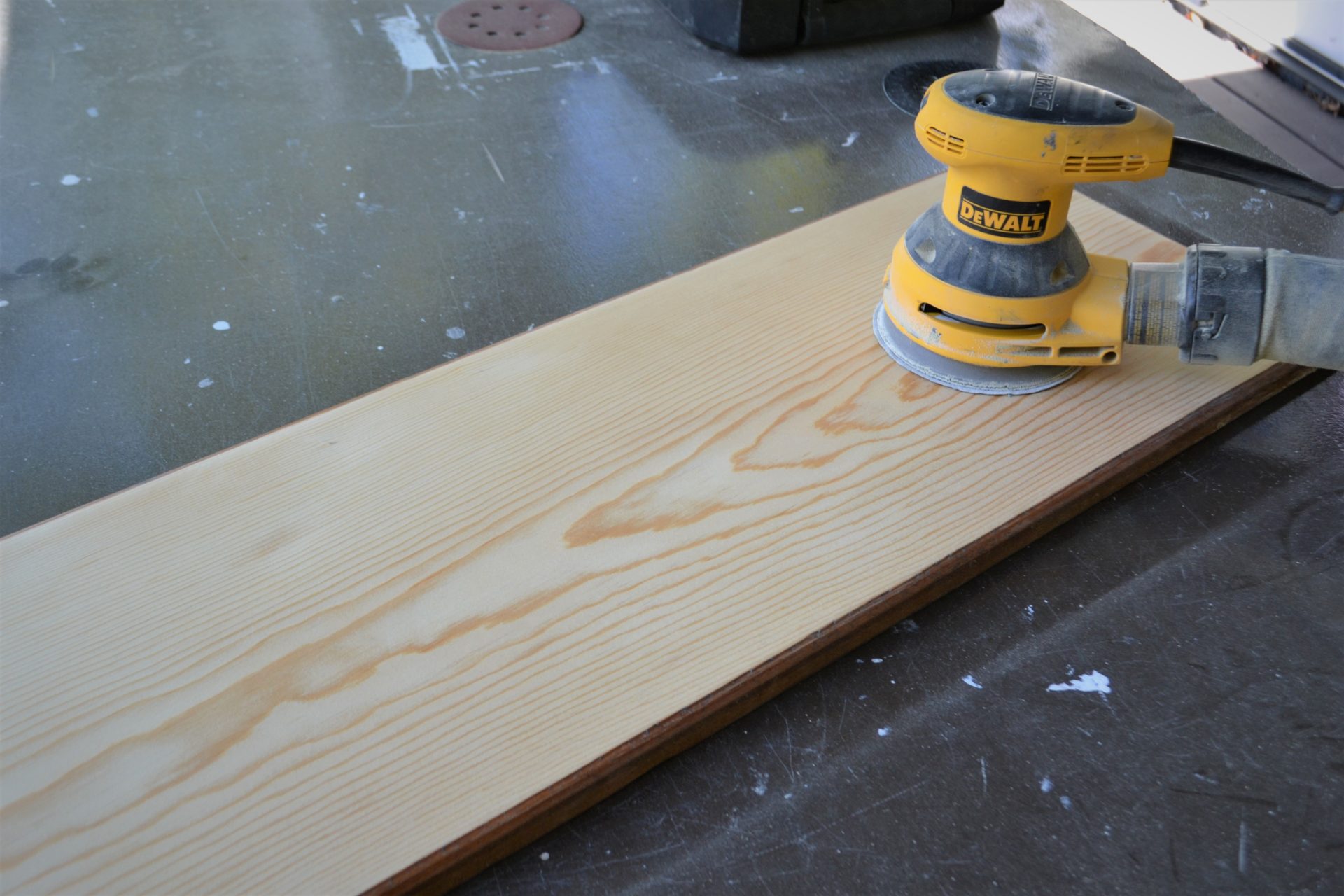 Charcuterie Cheese Board Table Runner Sanding