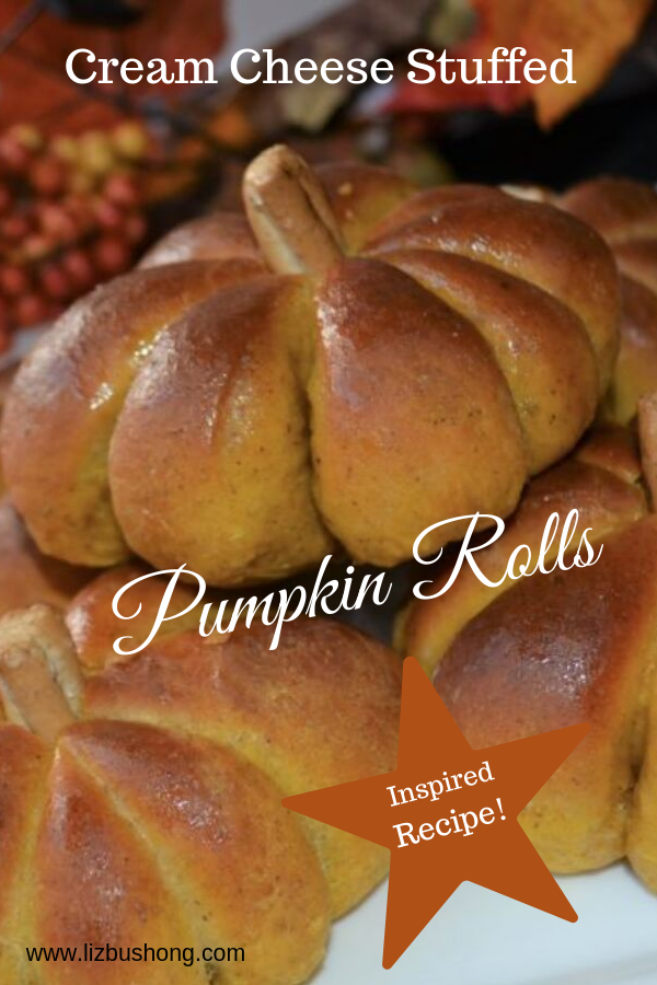 Stuffed Pumpkin Rolls, lizbushong.com