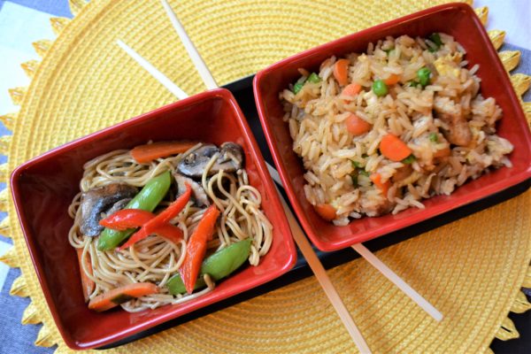 Lo Mein Fried Rice Dinner 1 lizbushong.com