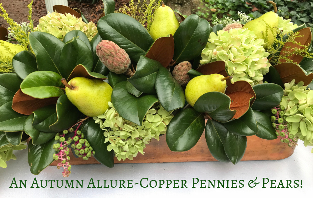 Copper Pennies & Pears Article- An Autumn Allure