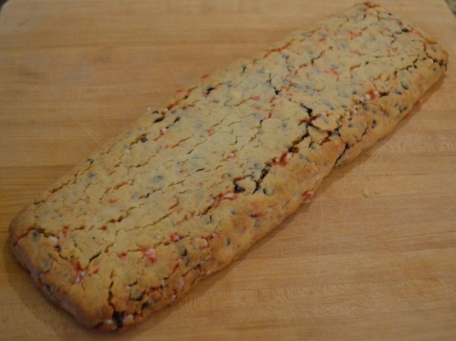 Baked Biscotti log =lizbushong.com