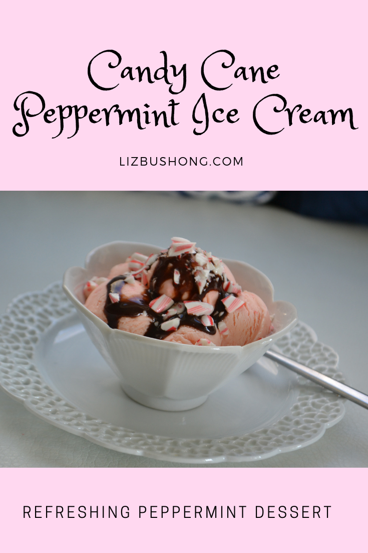 Candy Cane Peppermint Ice Cream-lizbushong.com