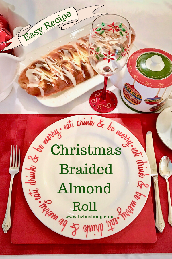 Braided Almond Yeast Roll for Breakfast