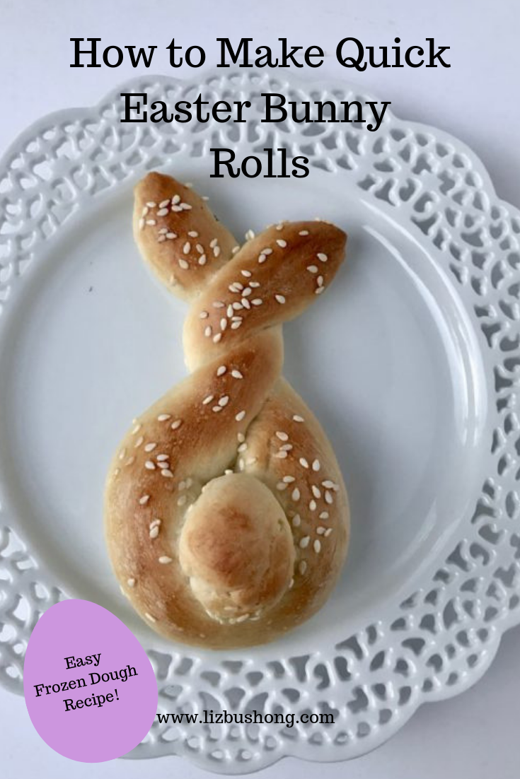 How to Make Quick Easter Bunny Rolls lizbushong.com