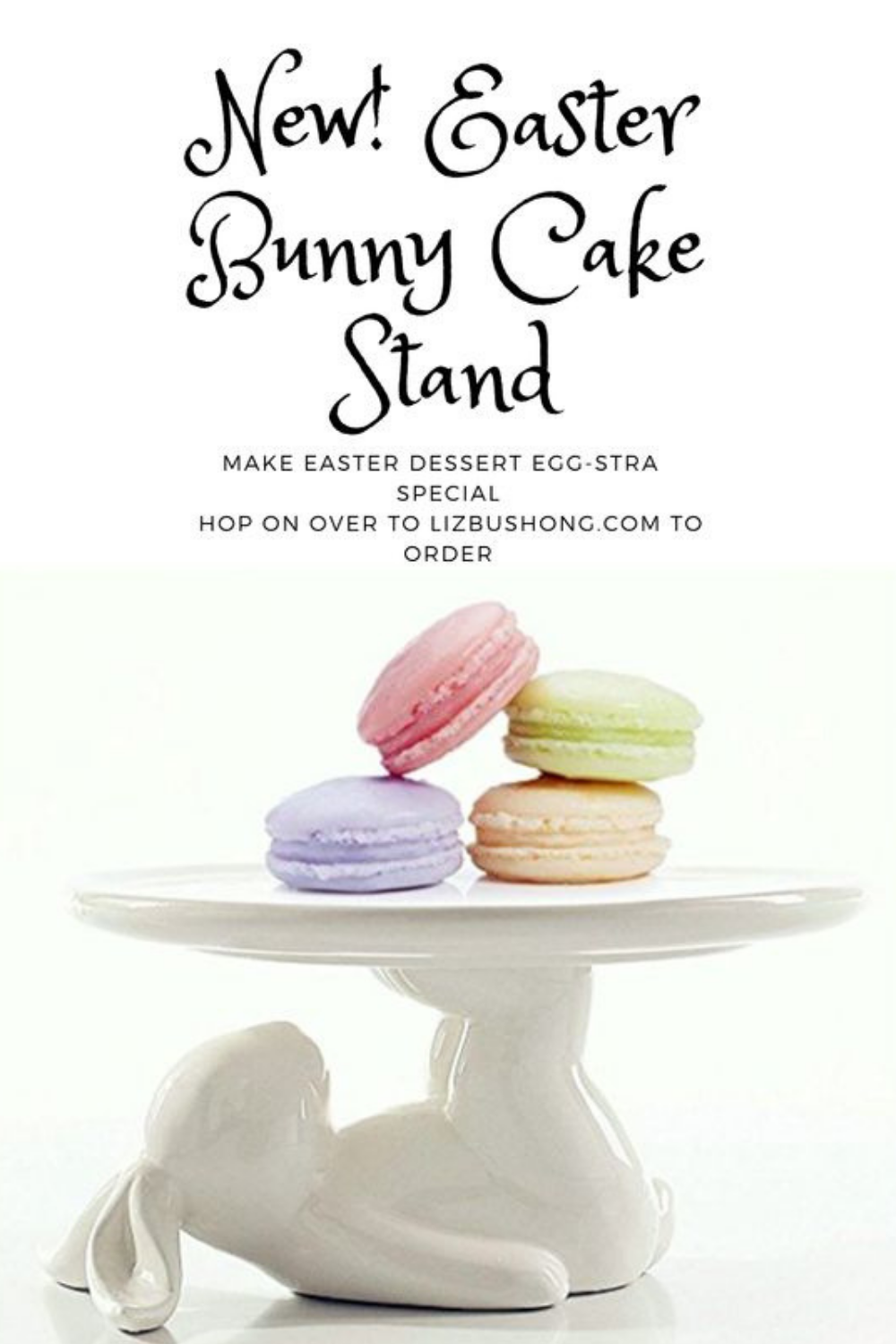 Store- Bunny Cake Stand, lizbushong.com