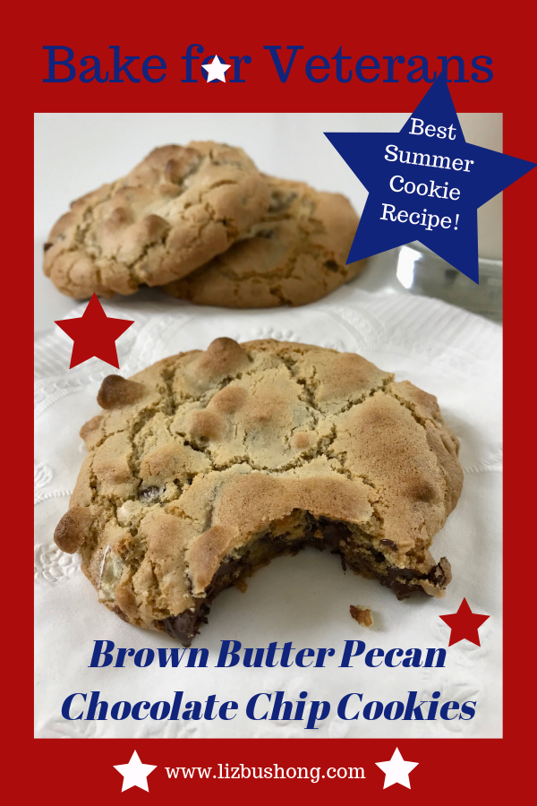 Best Brown Butter Pecan Chocolate Chip Cookie- lizbushong.com