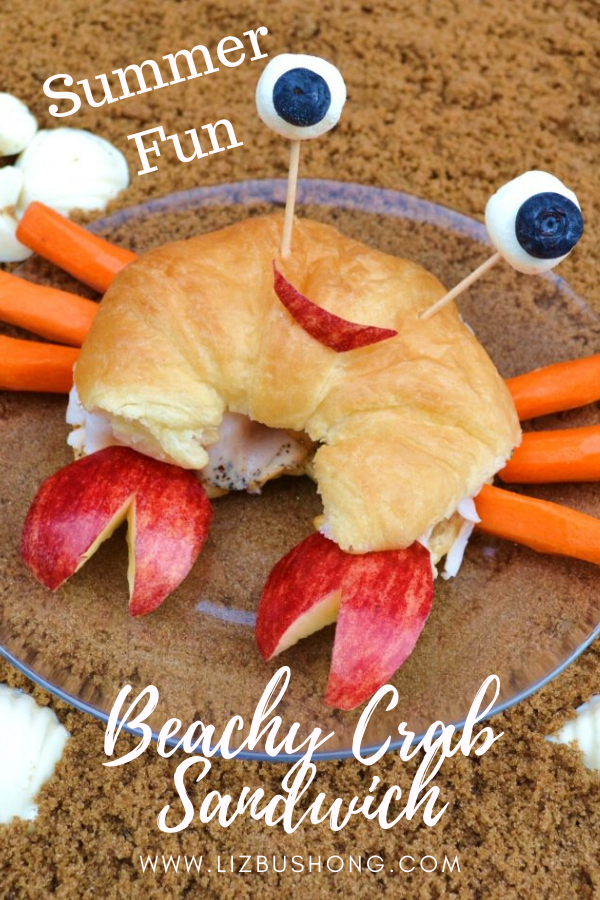 Best Summer Entertaining Ideas|Beachy Crab Sandwich or Kids lizbushong.com