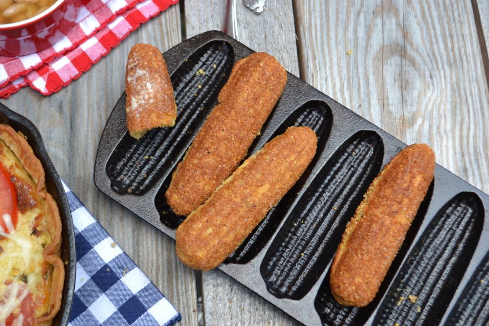 Classic Cornbread Sticks - Southern Cast Iron