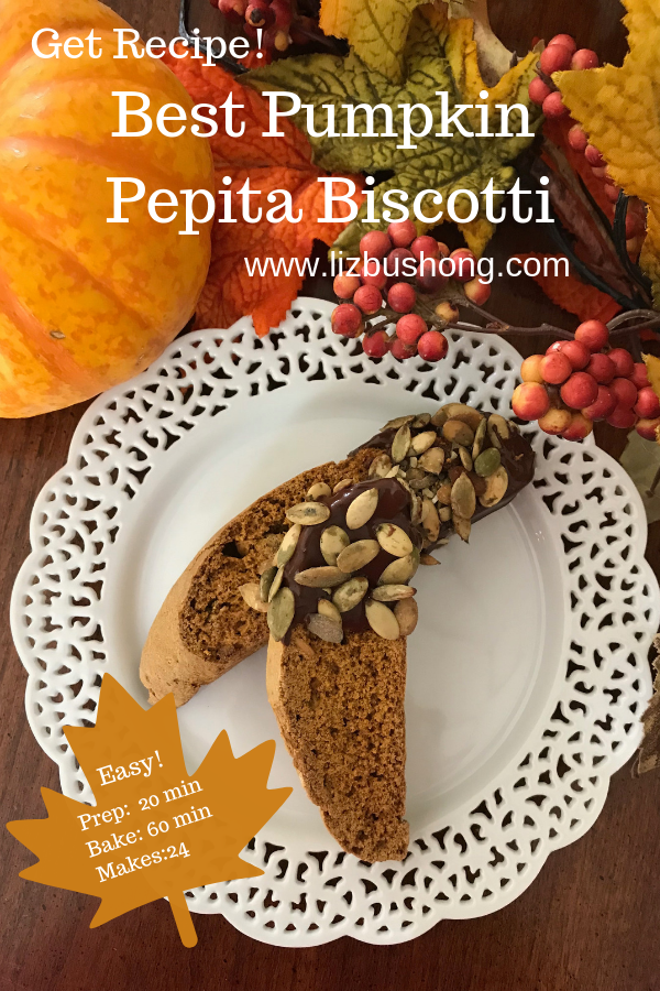 Best Pumpkin Biscotti. lizbushong.com png