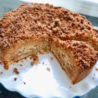 Moist Pecan Streusel Coffee Cake Recipe